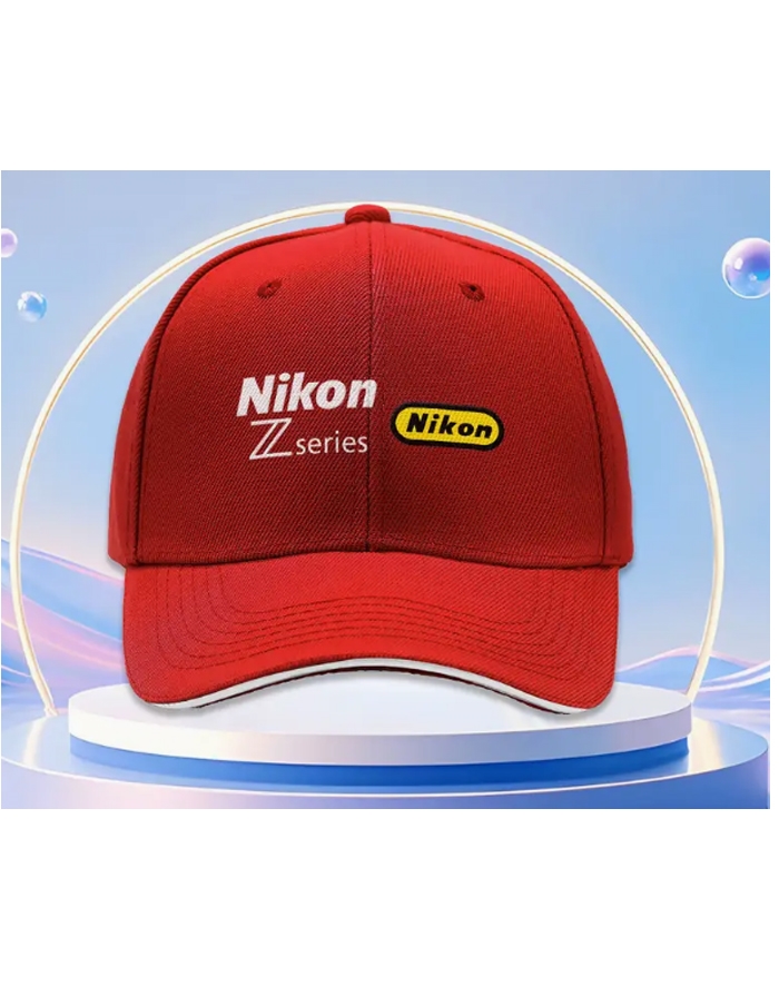 Nikon Baseball Cap Rød